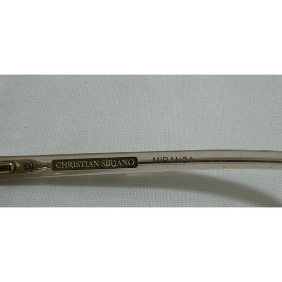 Christian Siriano Miranda Eyeglasses FRAME Only NUDCR 53-15-140 - Picture 6 of 6